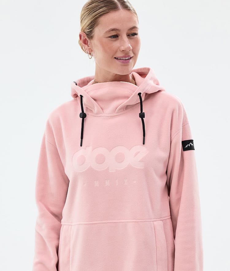 Dope Cozy II W Fleece-hoodie Dame Soft Pink, Billede 2 af 7