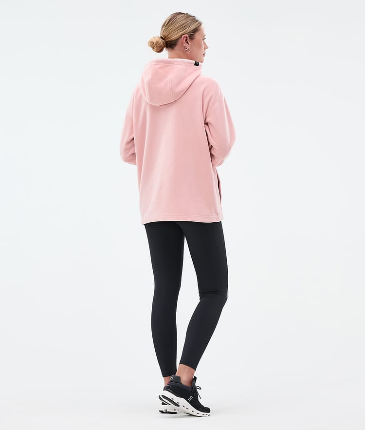 Dope Cozy II W Fleece-hoodie Dame Soft Pink, Billede 4 af 7