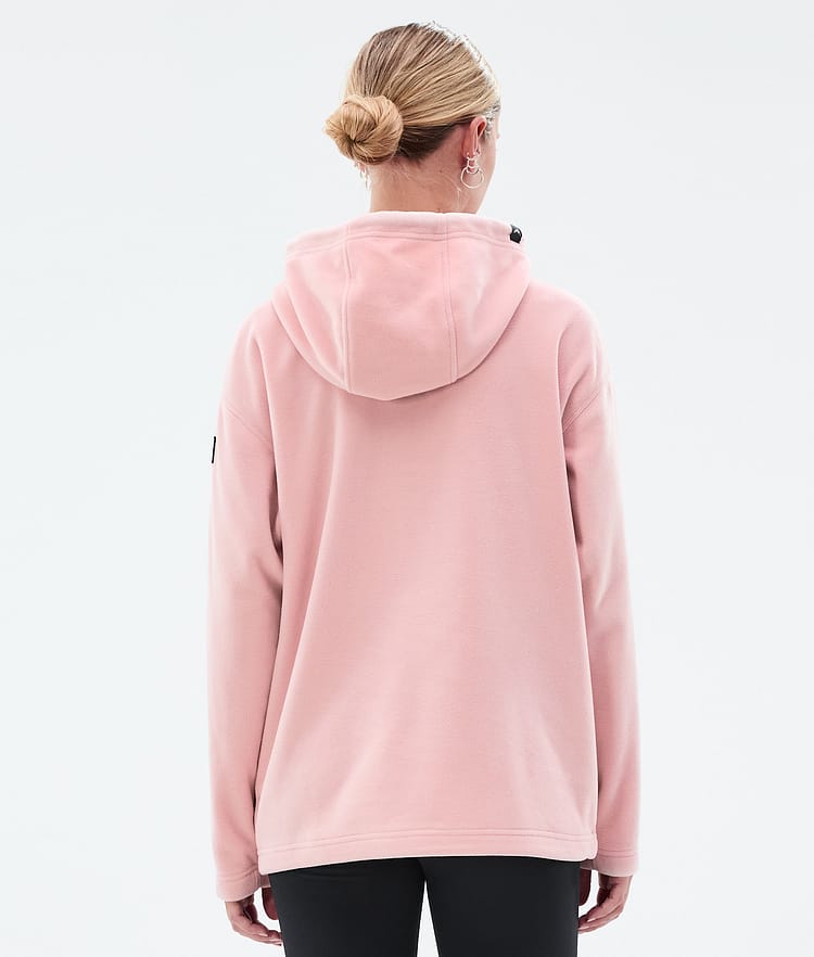 Dope Cozy II W Fleece-hoodie Dame Soft Pink, Billede 6 af 7