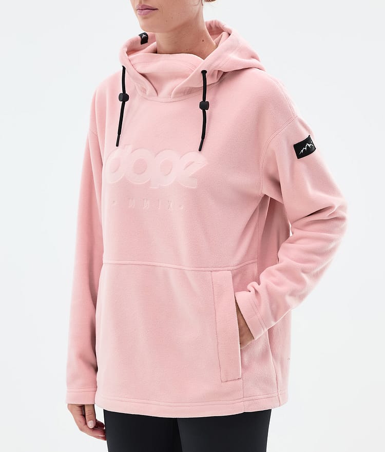 Dope Cozy II W Fleece-hoodie Dame Soft Pink, Billede 7 af 7