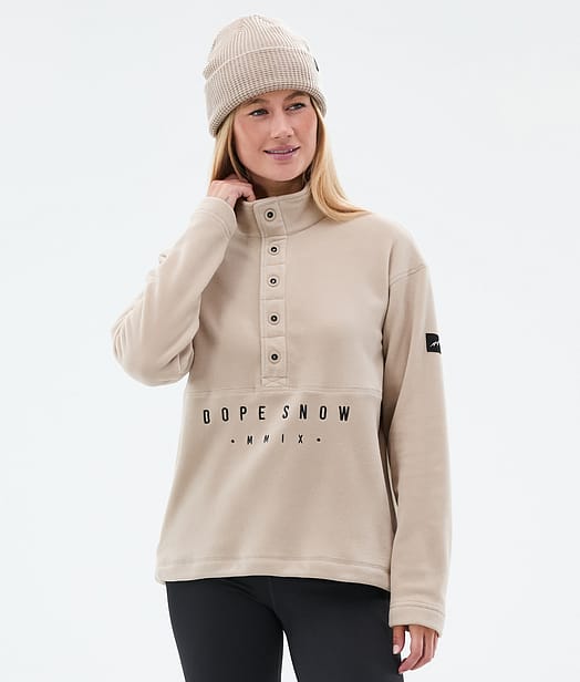 Dope Comfy W Sweat Polaire Femme Sand