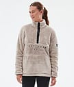 Dope Pile W Fleece Sweater Women Sand