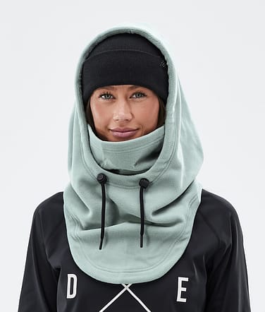 Dope Cozy Hood II Ochraniacze na Twarz Faded Green