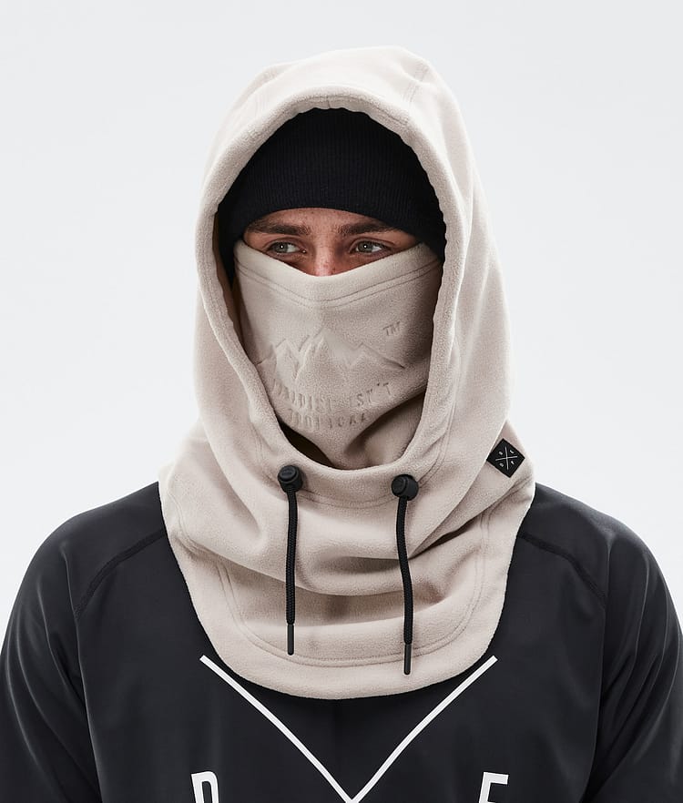 Dope Cozy Hood II Ochraniacze na Twarz Sand, Zdjęcie 3 z 4