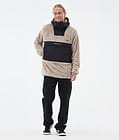 Montec Lima Fleece Hoodie Men Sand/Black Renewed, Image 3 of 8