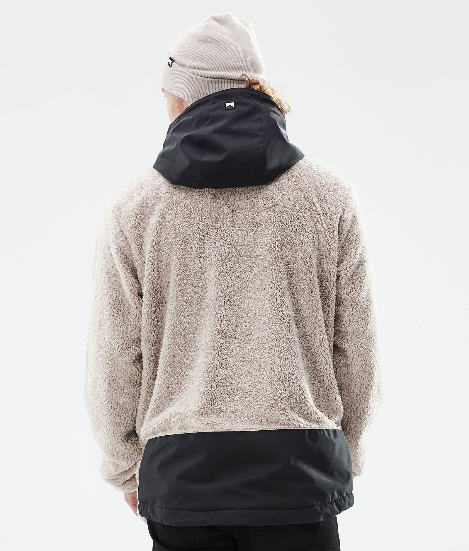 Montec Lima Fleece Hoodie Heren Sand/Black, Afbeelding 6 van 8