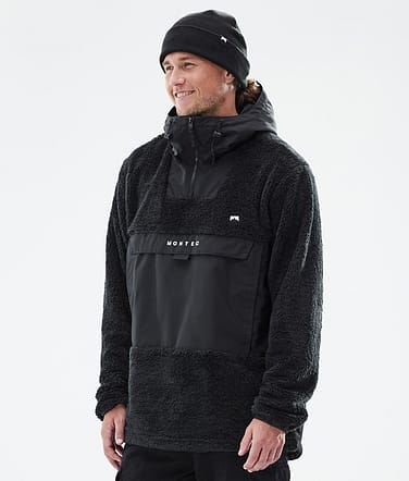 Montec Lima Fleece Hoodie Men Black/Black Renewed