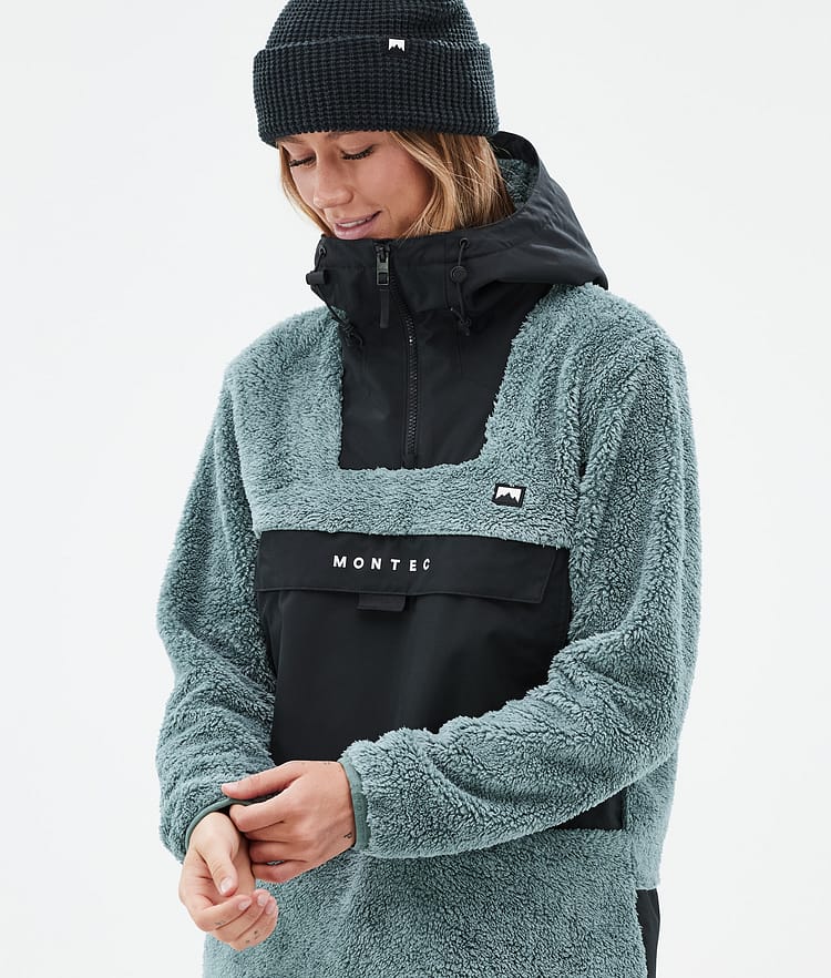 Montec Lima W Bluza Polarowa Kobiety Atlantic/Black, Zdjęcie 2 z 8