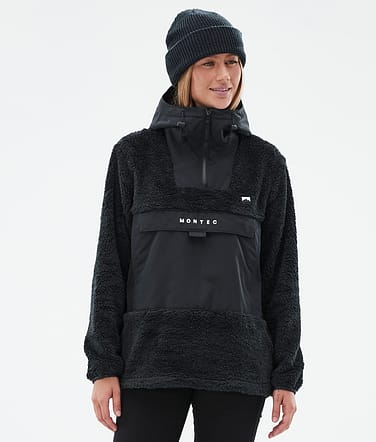 Montec Lima W Fleece Hoodie Women Black/Black