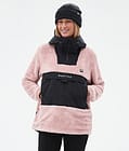 Montec Lima W Pile con Cappuccio Donna Soft Pink/Black, Immagine 1 di 8