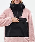 Montec Lima W Pile con Cappuccio Donna Soft Pink/Black, Immagine 8 di 8