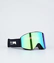 Montec Scope Gafas de esquí Hombre Black W/Black Tourmaline Green Mirror