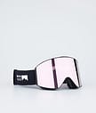 Montec Scope Skibrille Herren Black W/Black Rose Mirror