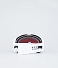 Montec Scope Ski Goggles White W/White Black Mirror, Image 6 of 6