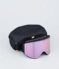 Montec Scope Ski Goggles Black W/Black Pink Sapphire Mirror, Image 4 of 6