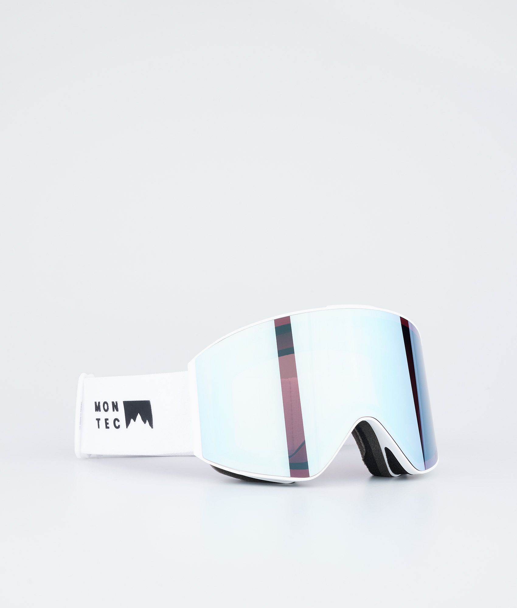 Silver mirror ski goggles online