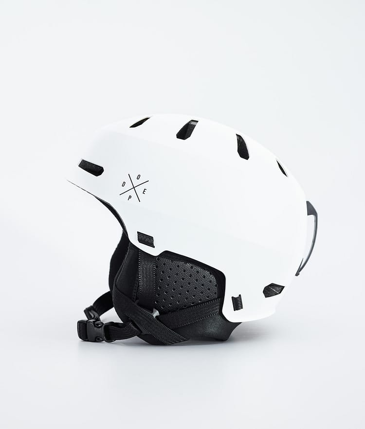 Dope Macon 2.0 Casque de Ski X-Up Matte White w/ Black, Image 2 sur 8