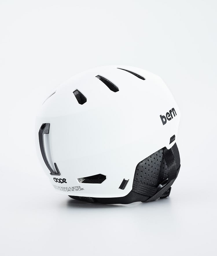Dope Macon 2.0 Skihjelm Classic Matte White w/ Black, Billede 3 af 8