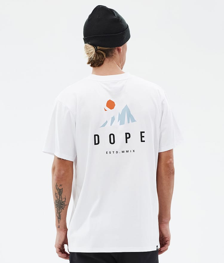 Dope Standard T-shirt Herre Ice White, Billede 1 af 5