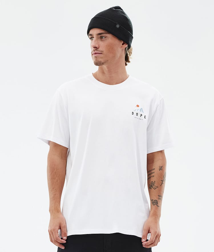 Dope Standard T-shirt Homme Ice White, Image 2 sur 5