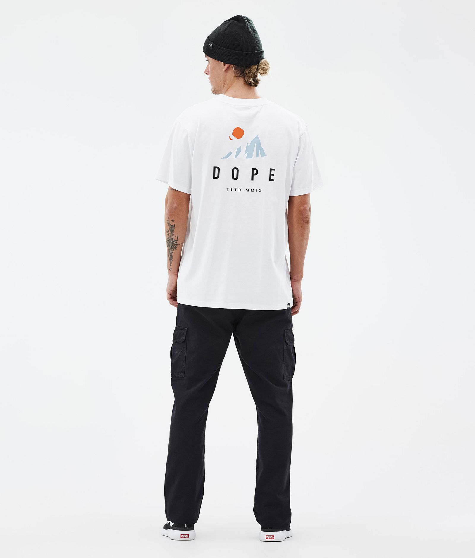 Dope Standard T-shirt Homme Ice White, Image 4 sur 5