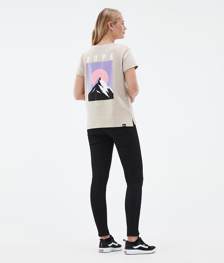 Dope Standard W T-shirt Dames Aphex Sand, Afbeelding 4 van 6