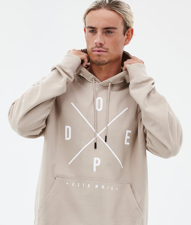Dope Common Hoodie Heren 2X-Up Sand, Afbeelding 2 van 6