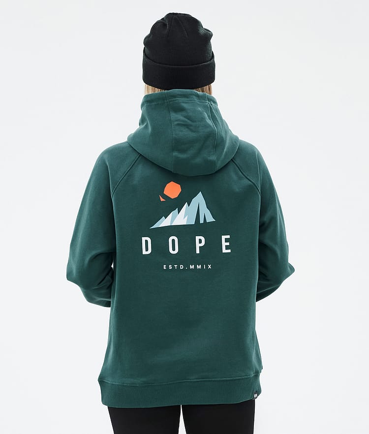 Dope Common W Hoodie Damen Ice Bottle Green, Bild 1 von 7