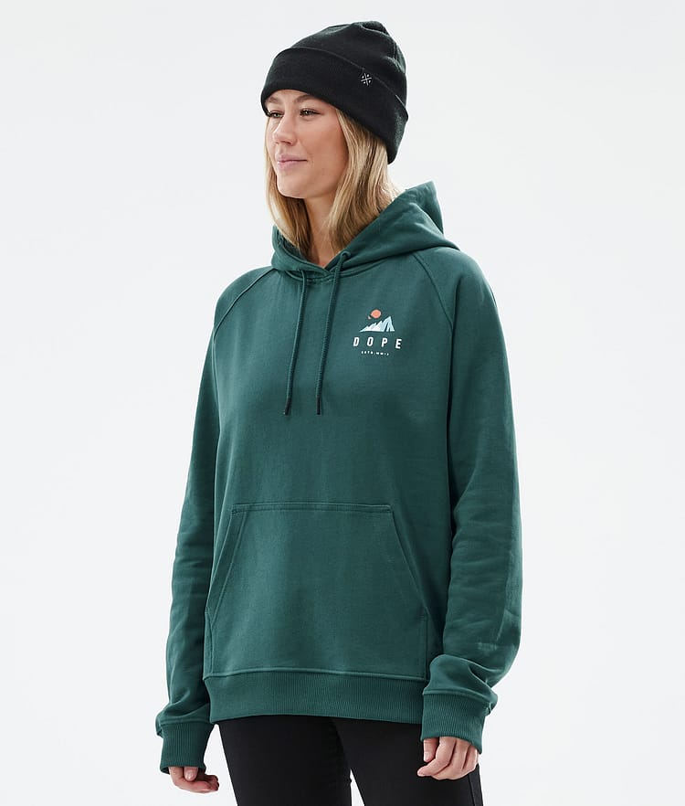 Dope Common W Hoodie Damen Ice Bottle Green, Bild 3 von 7