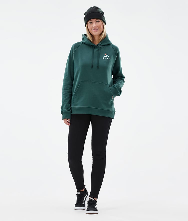 Dope Common W Hoodie Damen Ice Bottle Green, Bild 5 von 7