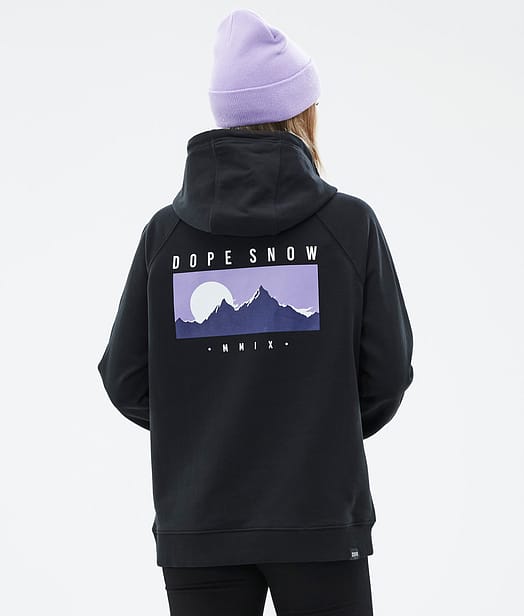 Dope Common W Sudadera con Capucha Mujer Silhouette Black