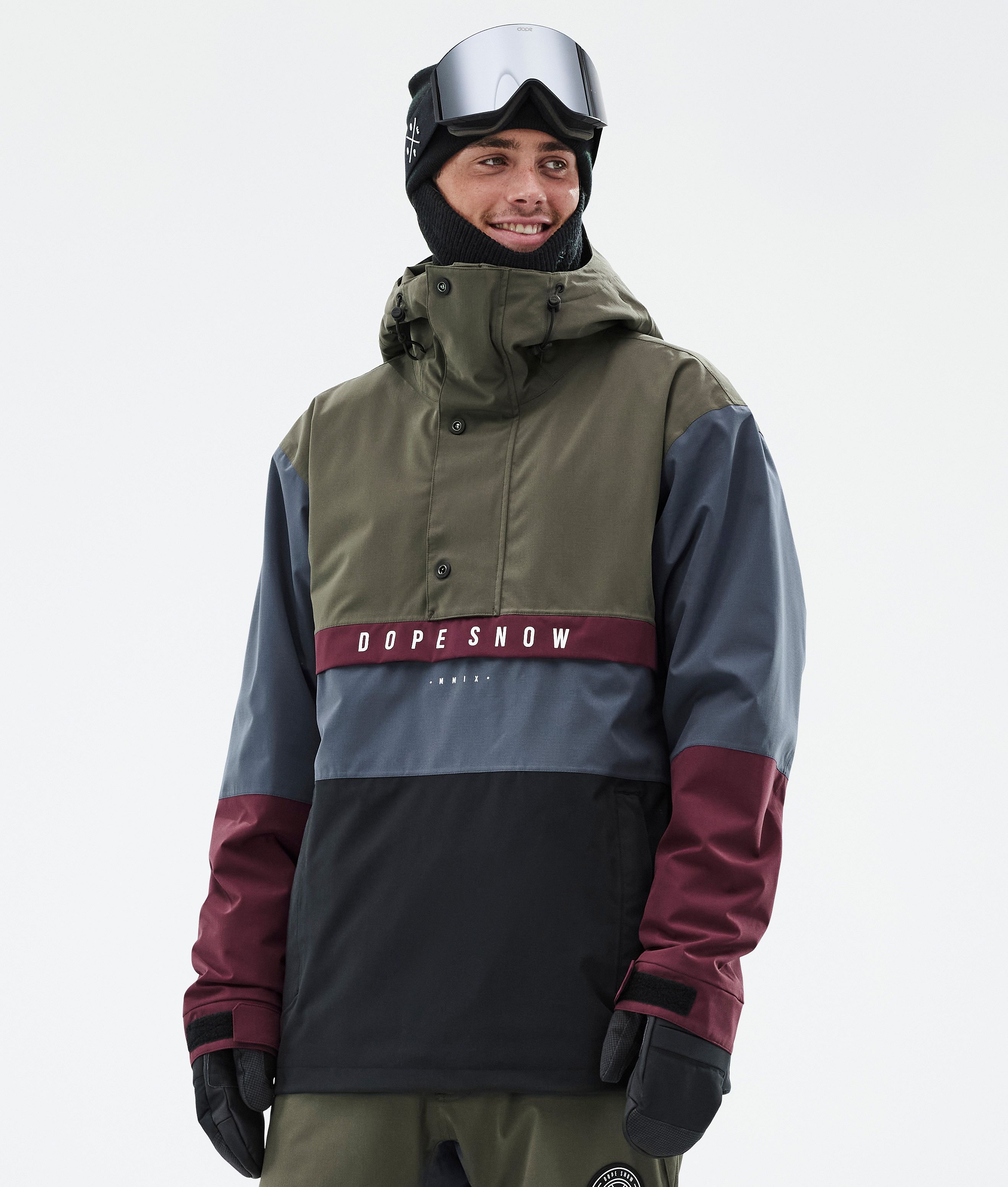 Burgundy 2025 snow jacket