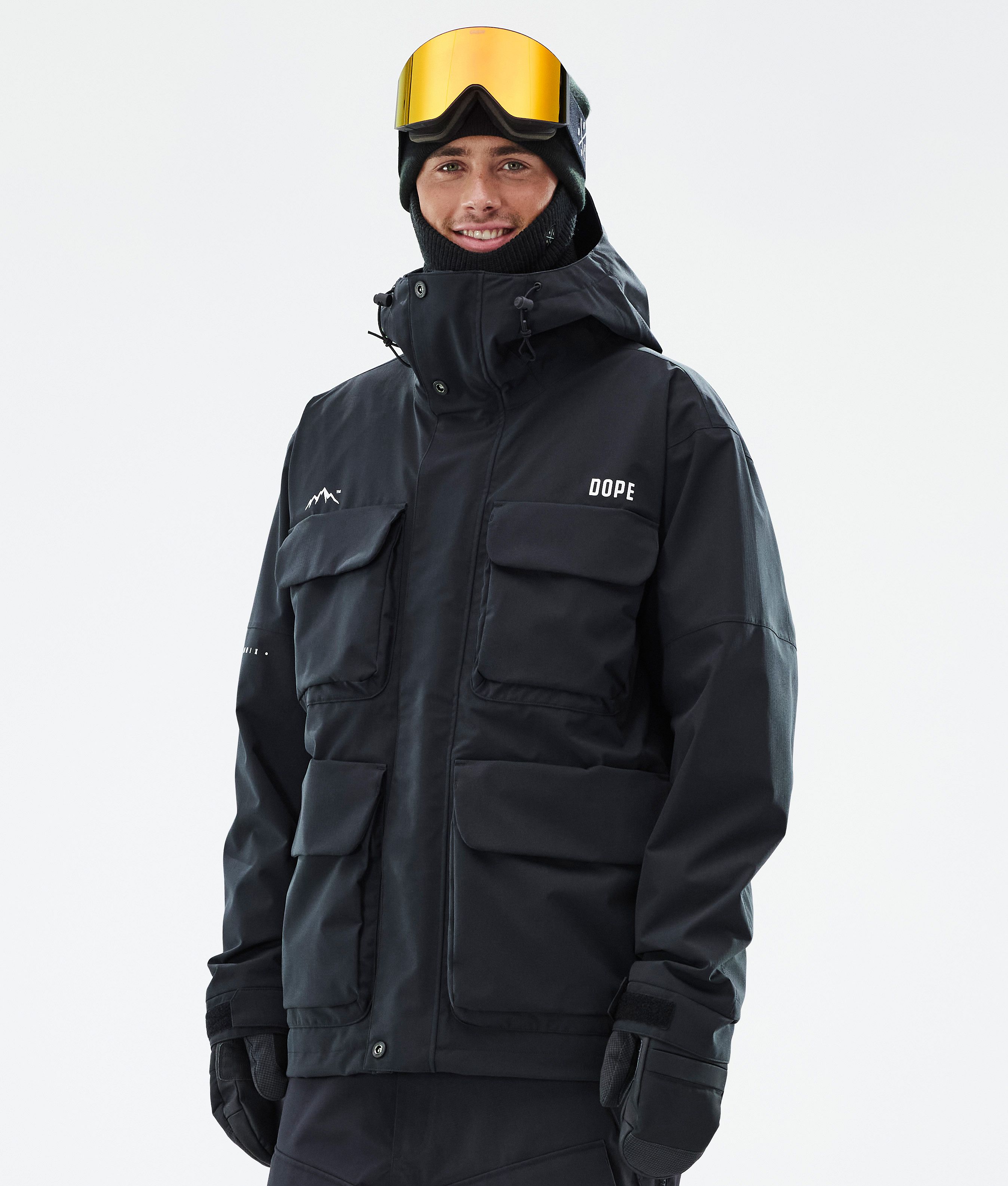 Fitted ski jacket outlet mens