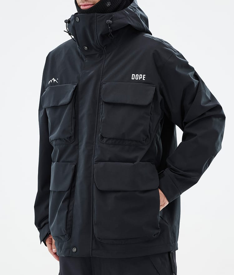 Dope Zenith Snowboardjacke Herren Black, Bild 7 von 10
