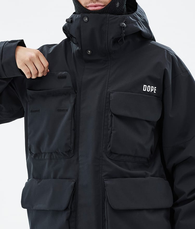 Dope Zenith Snowboardjacke Herren Black, Bild 8 von 10