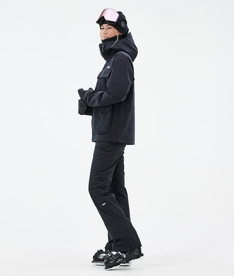 Dope Zenith W Veste de Ski Femme Black, Image 3 sur 10