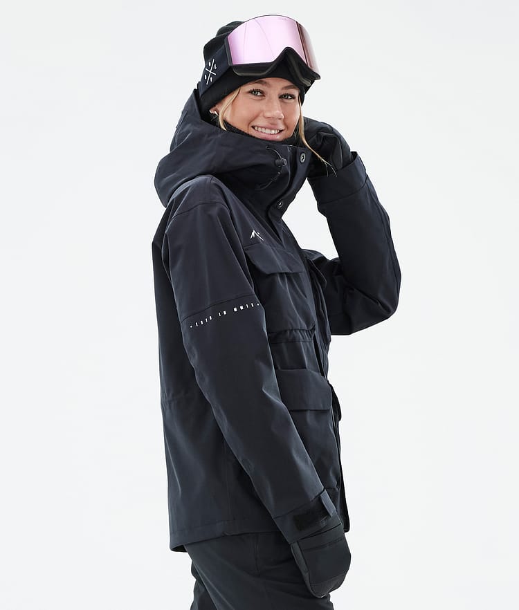Dope Zenith W Veste de Ski Femme Black, Image 5 sur 10