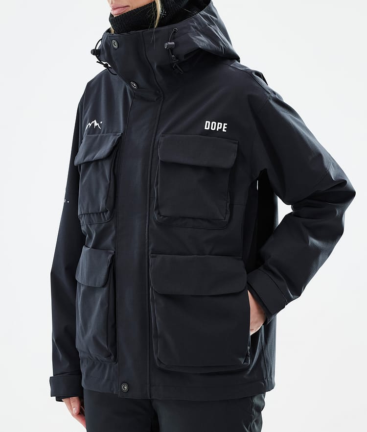 Dope Zenith W Veste de Ski Femme Black, Image 7 sur 10