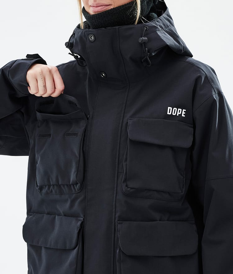 Dope Zenith W Veste de Ski Femme Black, Image 8 sur 10