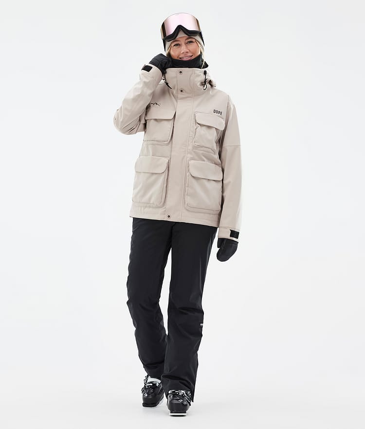 Dope Zenith W Veste de Ski Femme Sand, Image 2 sur 10