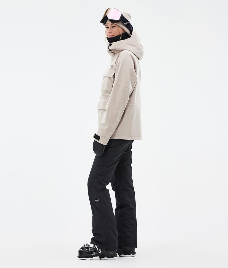 Dope Zenith W Veste de Ski Femme Sand, Image 3 sur 10