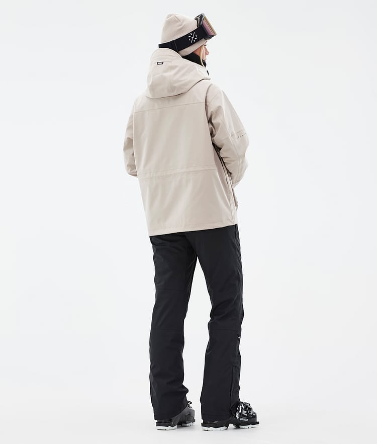 Dope Zenith W Veste de Ski Femme Sand, Image 4 sur 10
