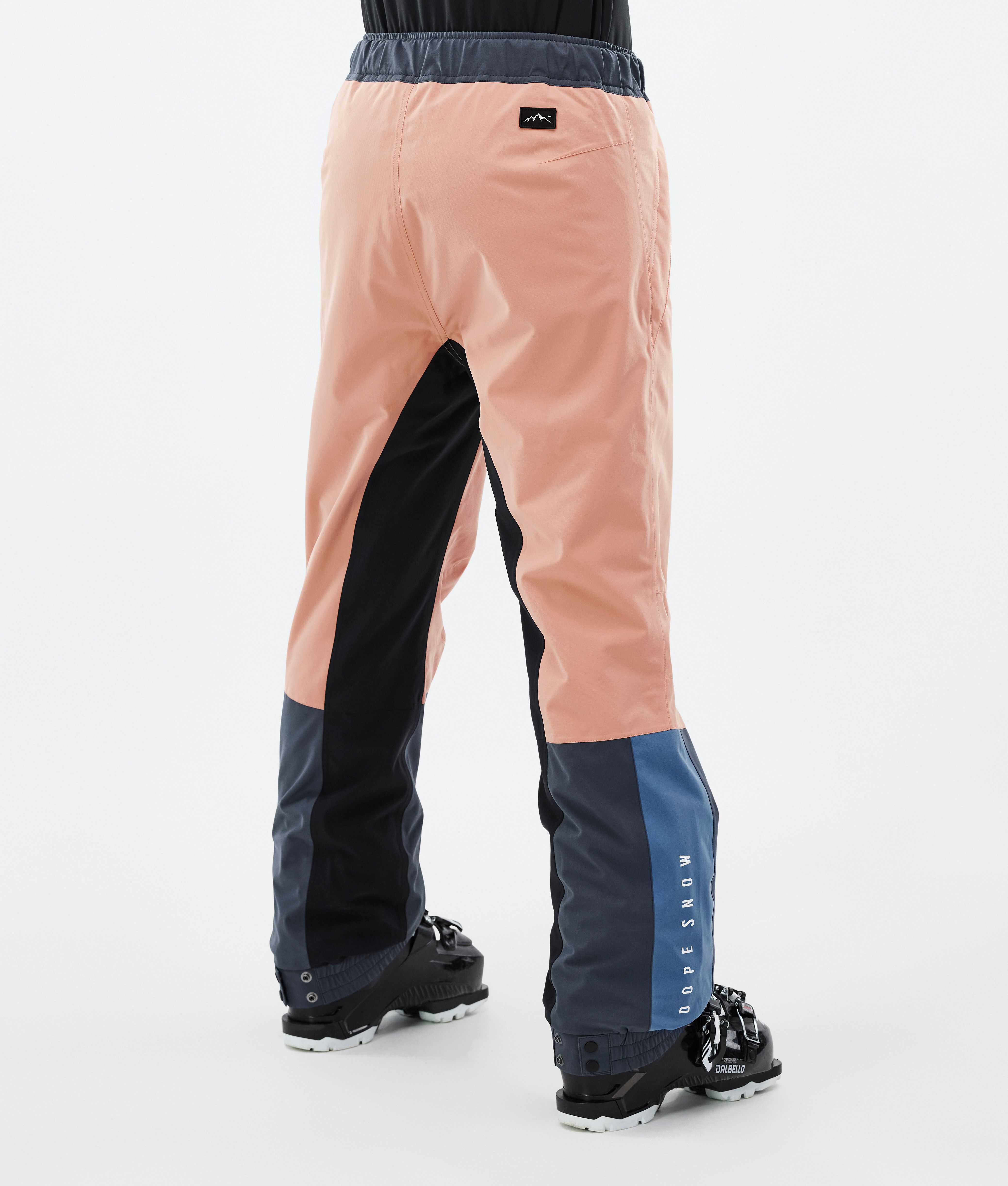 Dope Blizzard Track W Ski Pants Women Faded Peach/Blue Steel/Black