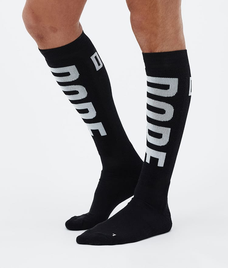 Dope Essential Ski Socks Black, Image 2 of 3