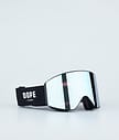 Dope Sight 2023 Gogle Narciarskie Mężczyźni Dope Snow Black W/Black Blue Mirror