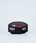 Dope Sight 2023 Gogle Narciarskie Dope Snow Black W/Black Blue Mirror, Zdjęcie 3 z 5