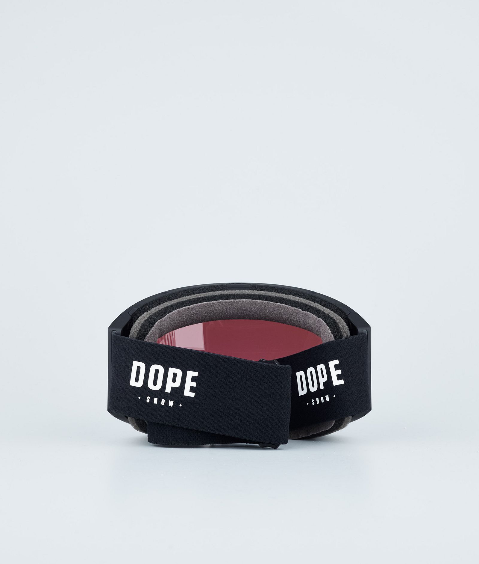 Dope Sight 2023 Skibril Dope Snow Black W/Black Blue Mirror, Afbeelding 3 van 5