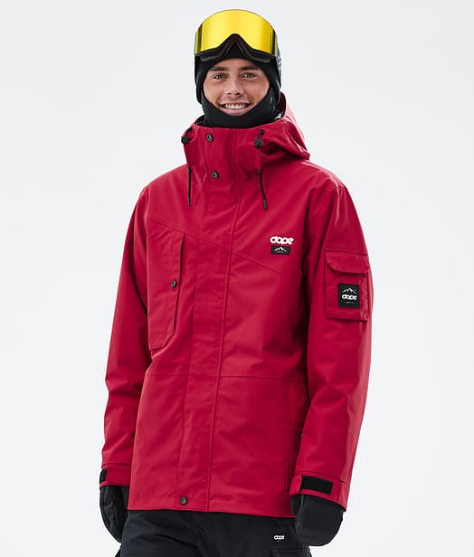 Dope Adept Giacca Snowboard Uomo Deep Red