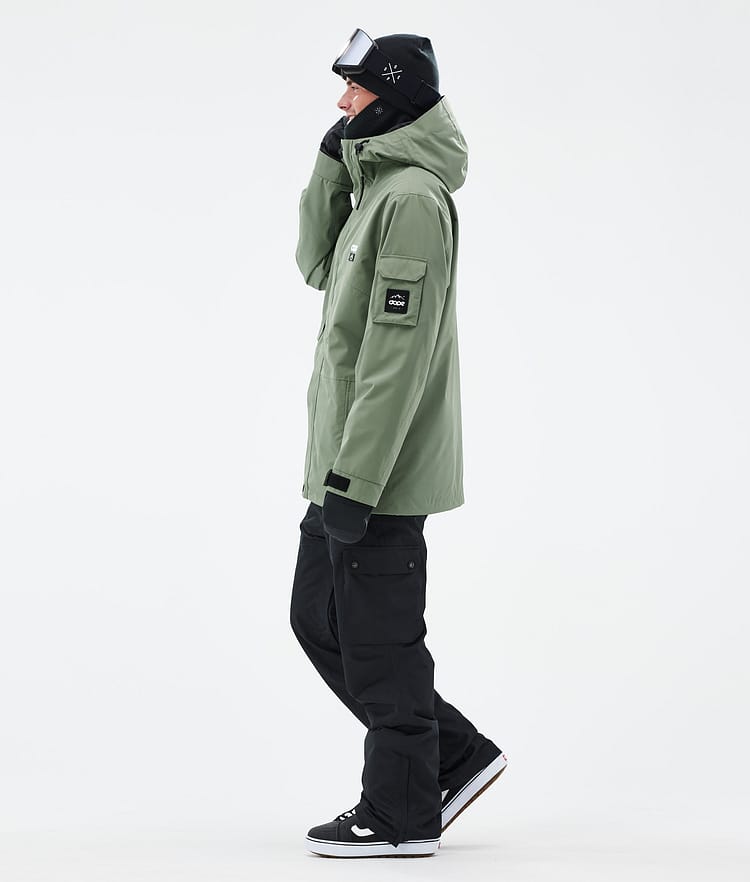 Dope Adept Kurtka Snowboardowa Mężczyźni Moss Green, Zdjęcie 3 z 9