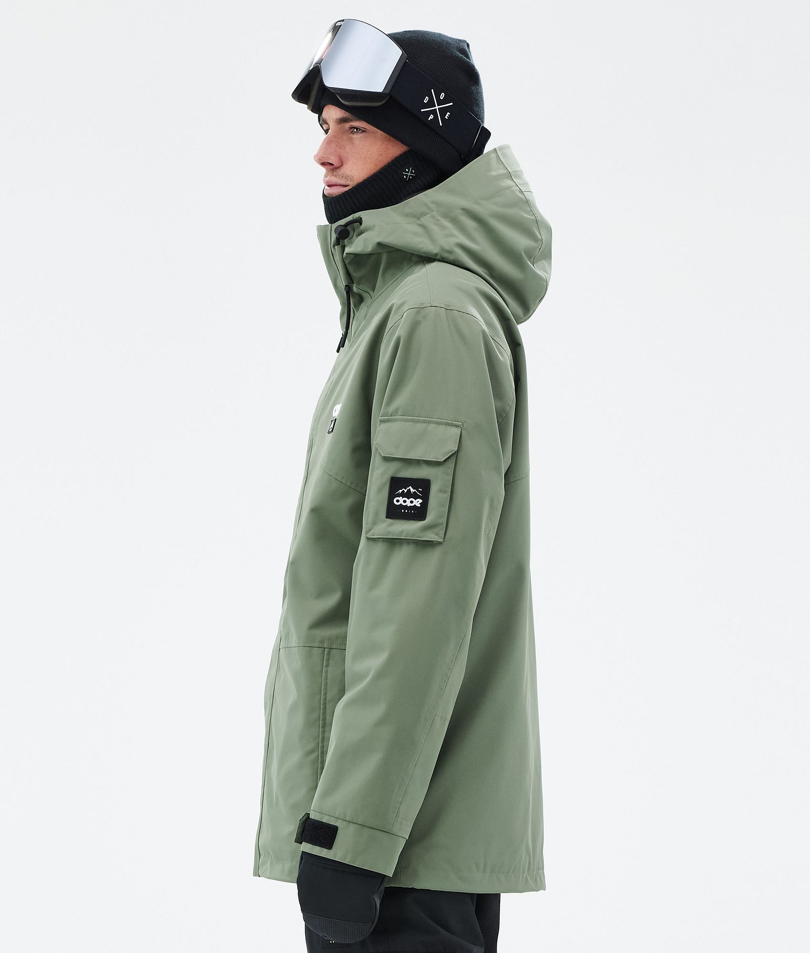 Dope Adept Veste Snowboard Homme Moss Green, Image 5 sur 9